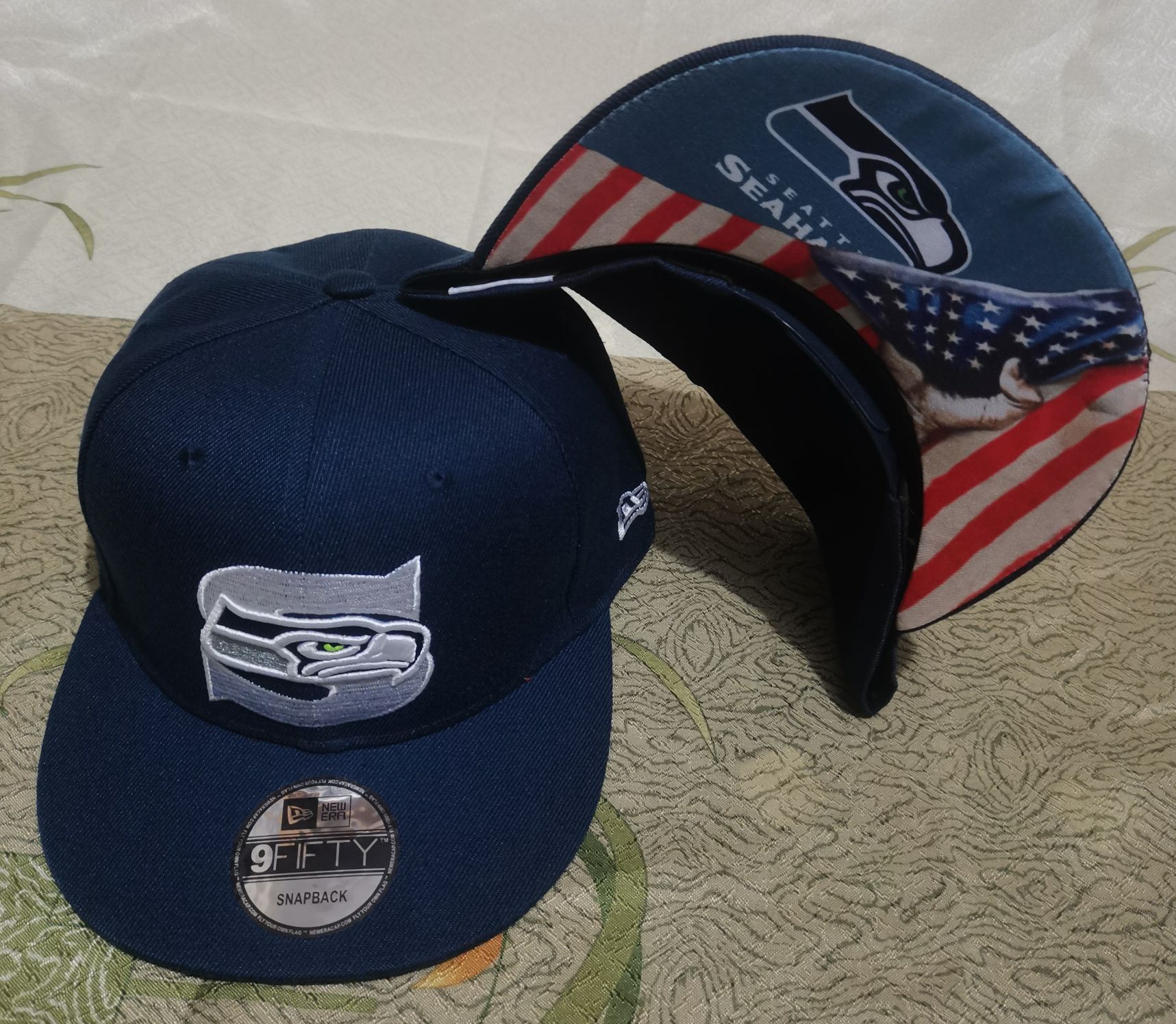 2021 NFL Seattle Seahawks #18 hat->nfl hats->Sports Caps
